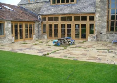 Landscaping in action