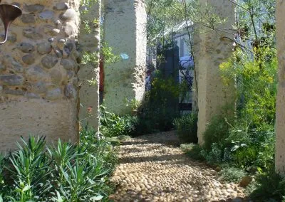 Photo of a landscaped garden