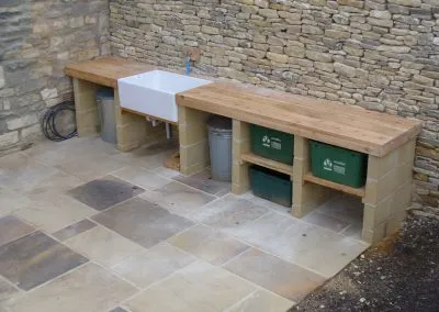 Outside Kitchen