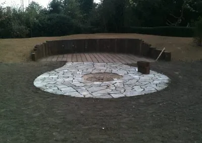 Landscaped garden