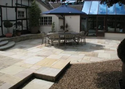 New patio